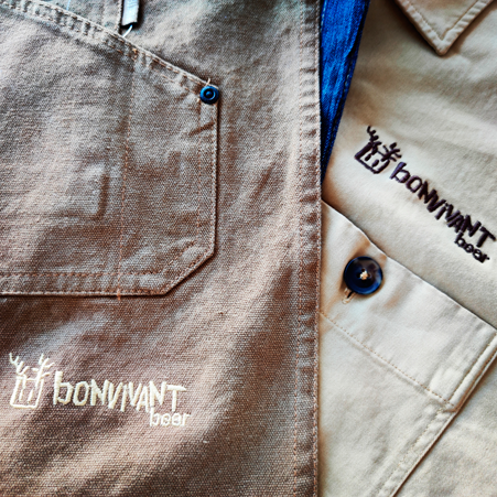 Bordado Uniformes Bonvivant Beer